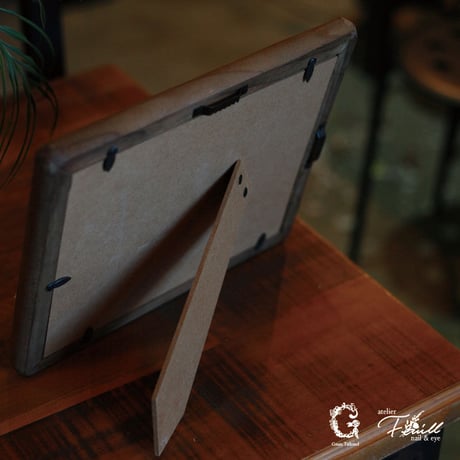 Flower Frame M -WOOD- (05)