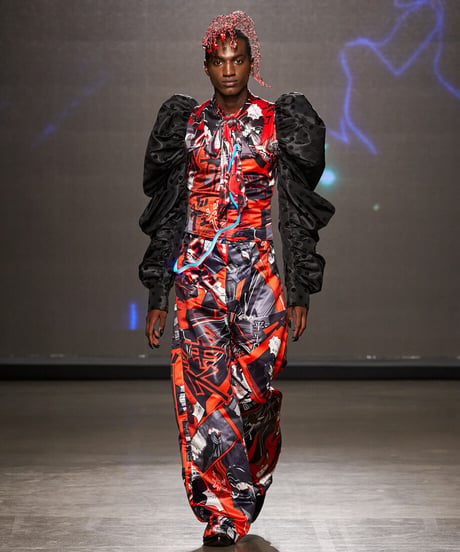 MOHRI costume at NYFW