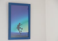 フットボールを愛する人に捧げる作品　額付きPHOTO