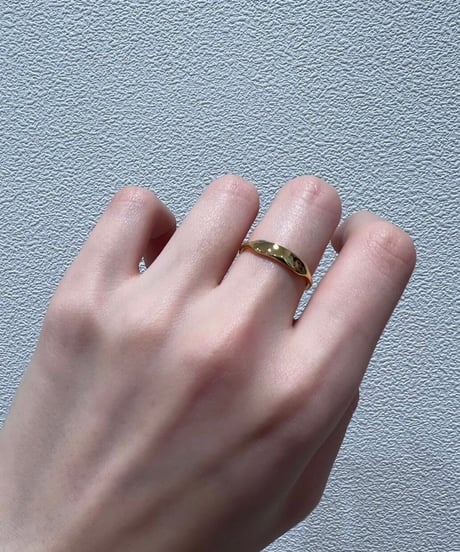 [リング] シンプル（素材：ステンレス）
