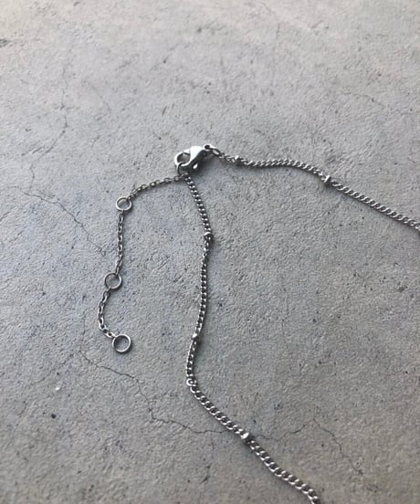 [ネックレス] タイニーボール （素材：ステンレス）