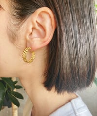 [ピアス]　レース（素材：ステンレス）