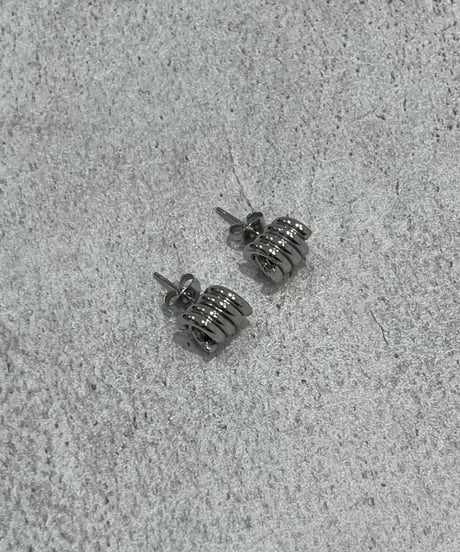 [ピアス] コイル（素材：ステンレス）