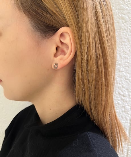 [ピアス] プチサークル（素材：ステンレス）