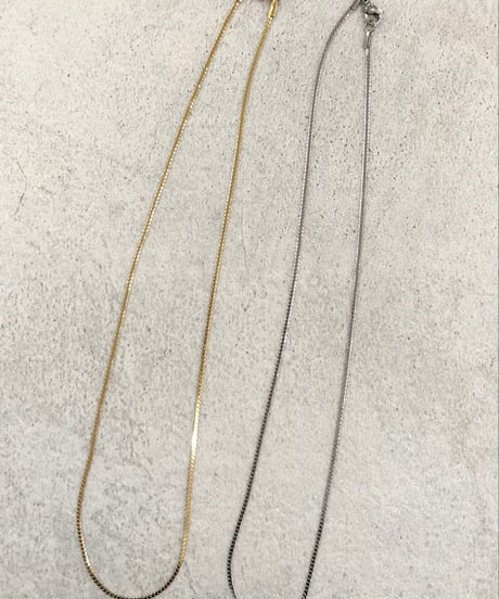 [ネックレス] 2mmスネーク（素材：ステンレス）