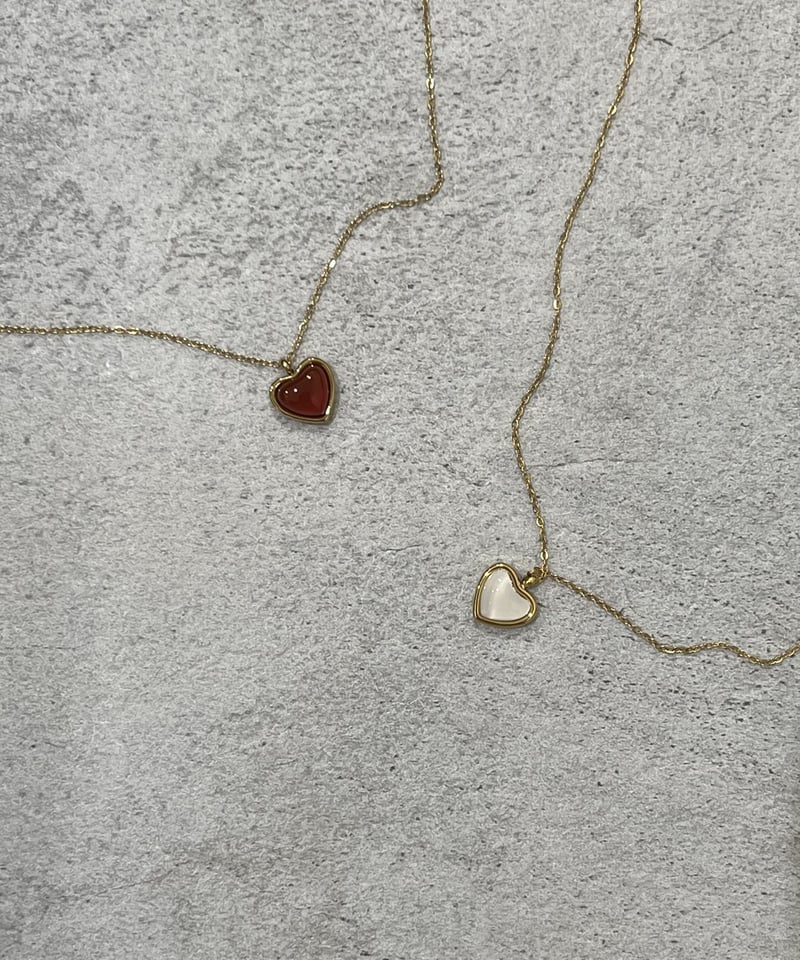 ネックレス] ジェルハート（素材：ステンレス） | auca's STORE