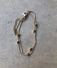 square chain -gold-(素材：ステンレス)