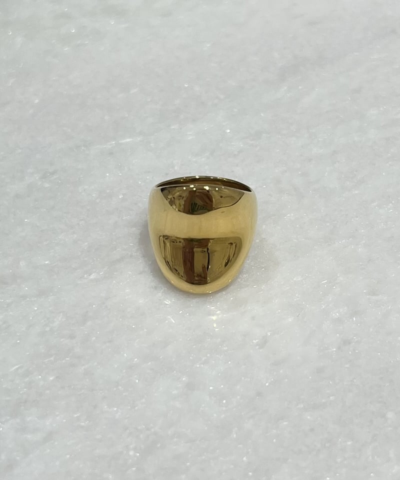 リング] オーバルゴールド（素材：ステンレス） | auca's STORE