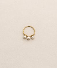 [リング] トリプルパール（素材：ステンレス）
