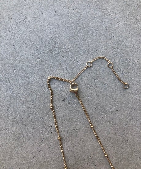 [ネックレス] タイニーボール （素材：ステンレス）