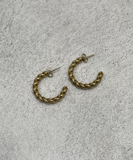 [ピアス]　スモールスクリュー（素材：ステンレス）