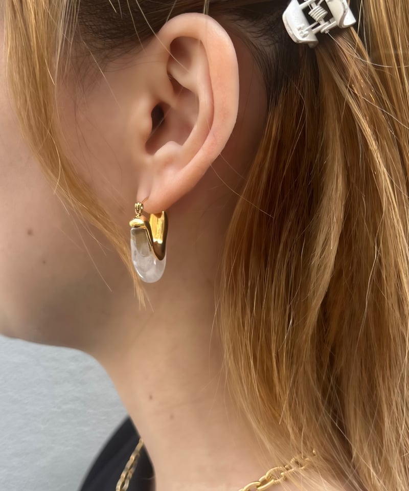 ピアス] クリアカラーズ（素材：ステンレス） | auca's STORE