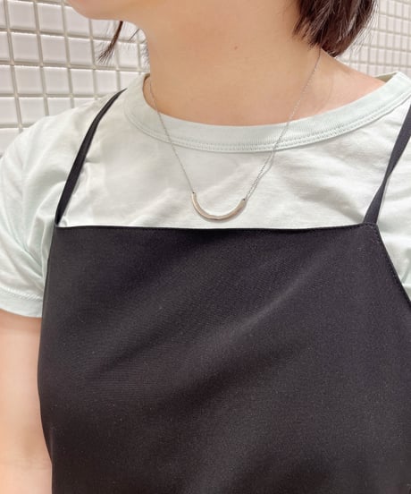 [ネックレス]  スマイルチェーン（素材：ステンレス）
