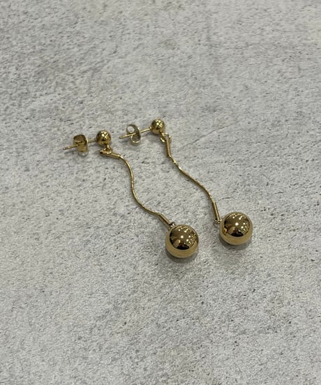 [ピアス] ニュアンスボール（素材：ステンレス）