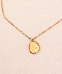[ネックレス] プチドロップ ゴールド（素材：ステンレス）