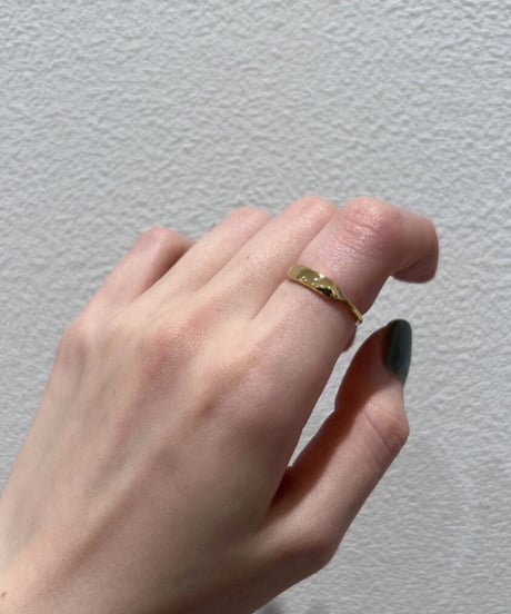 [リング] シンプル（素材：ステンレス）