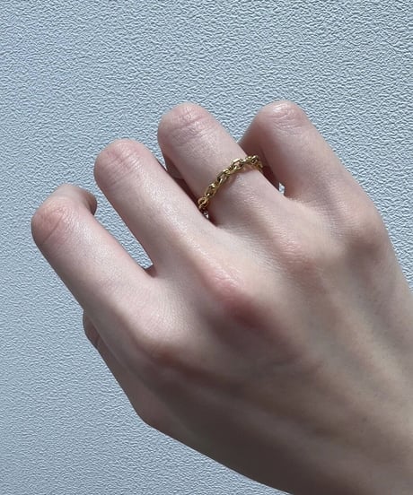 [リング] チェーン（素材：ステンレス）