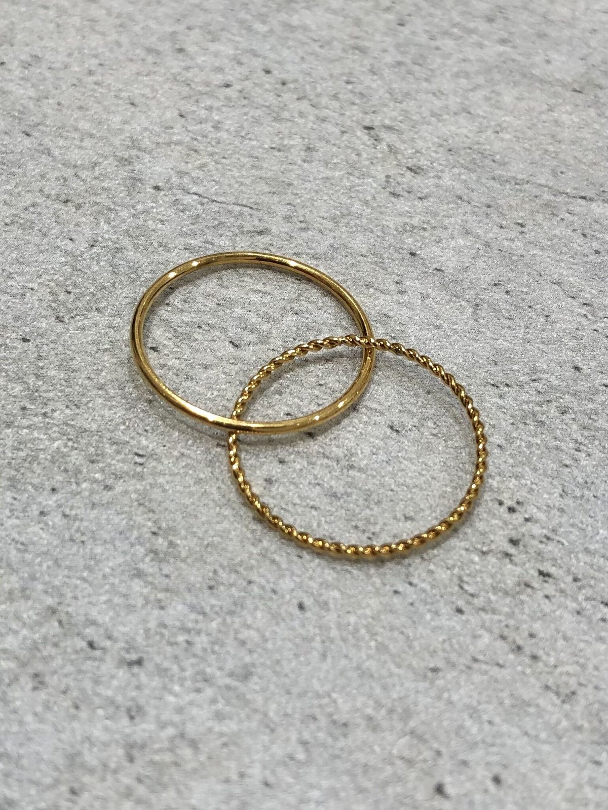 リング] ダブルリング（素材：ステンレス） | auca's STORE