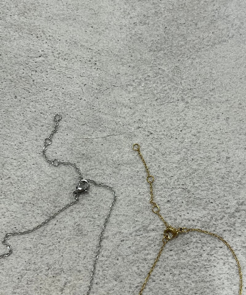 ネックレス] シンプルプレート（素材：ステンレス) | auca's STORE