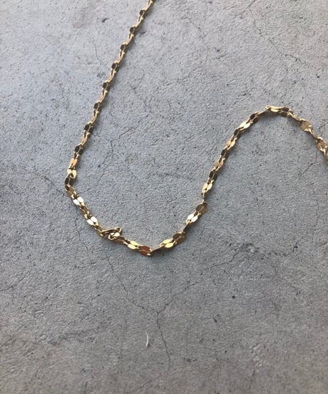 [ネックレス] シンプルチェーン（素材：ステンレス）