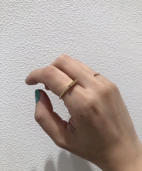 [リング]　シンプルスティック（素材：ステンレス）