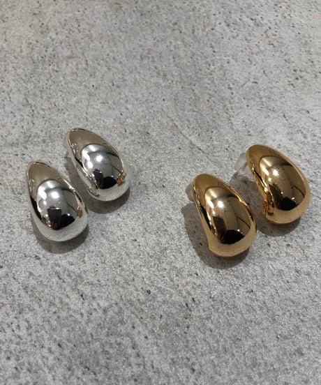[ピアス] ドロップ（素材：ステンレス）