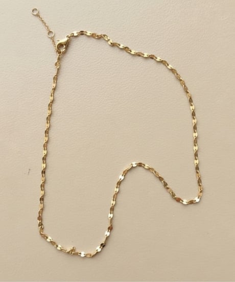 [ネックレス] シンプルチェーン（素材：ステンレス）