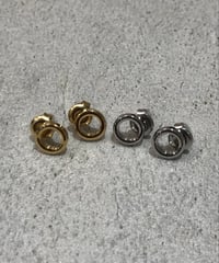 [ピアス] プチサークル（素材：ステンレス）