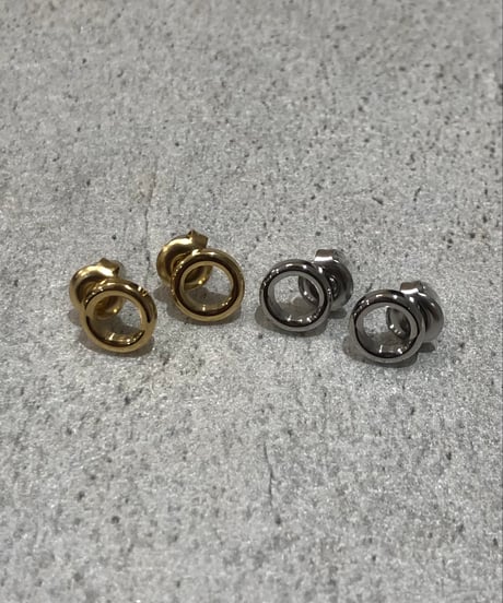 [ピアス] プチサークル（素材：ステンレス）