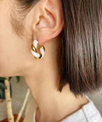[ピアス]　スパイラル（素材：ステンレス）