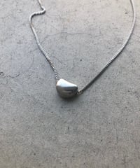beans necklace -silver-(素材：ステンレス)
