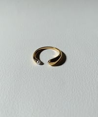 [リング] ニュアンスパール（素材：ステンレス）