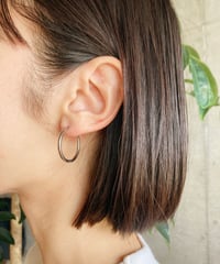 [ピアス]　フープ（素材：ステンレス）
