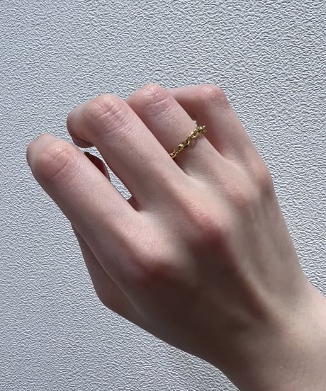 [リング] チェーン（素材：ステンレス）