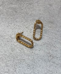 [ピアス] フープ（素材：ステンレス）