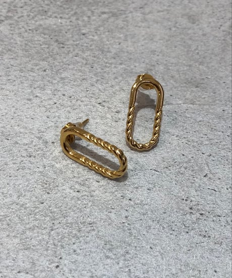 [ピアス] フープ（素材：ステンレス）