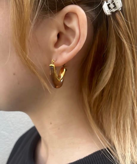 [ピアス] クリアカラーズ（素材：ステンレス）