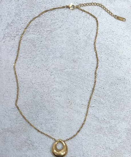 [ネックレス] drop（素材：ステンレス）