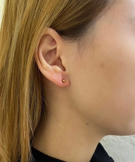 [ピアス] ミニスフィアピアス（素材：ステンレス）