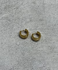 [ピアス]　プチサークル（素材：ステンレス）