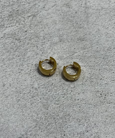 [ピアス]　プチサークル（素材：ステンレス）