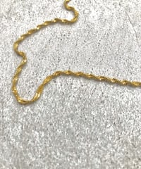 [ネックレス]  グリッターチェーン（素材：ステンレス）