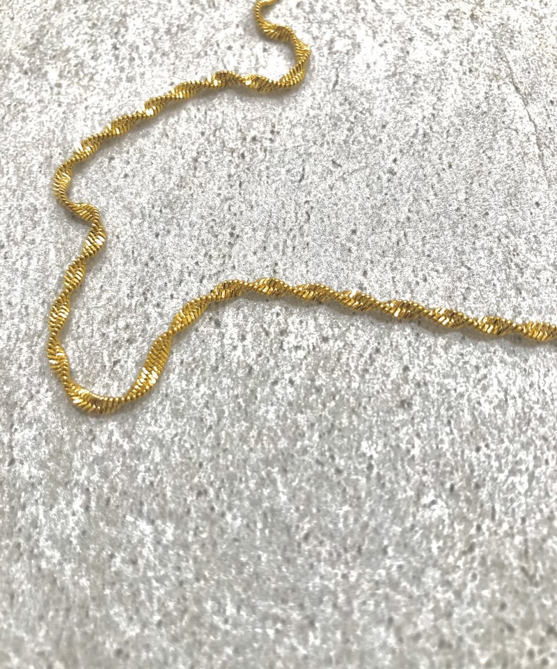 ネックレス] グリッターチェーン（素材：ステンレス） | auca's STORE