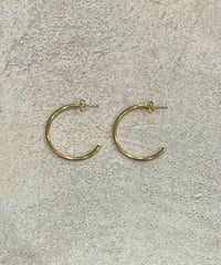 [ピアス]  スキニーフープ（素材：ステンレス）
