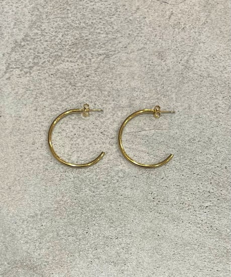 [ピアス]  スキニーフープ（素材：ステンレス）