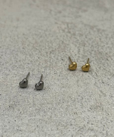 [ピアス] aucaミニハート（素材：ステンレス）