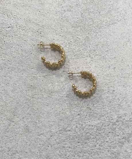 [ピアス] ワイドレース（素材：ステンレス）