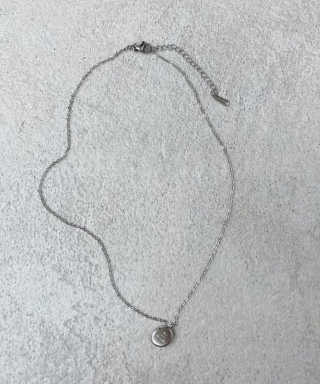 [ネックレス] プチドロップ シルバー（素材：ステンレス）