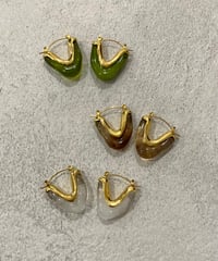[ピアス] クリアカラーズ（素材：ステンレス）