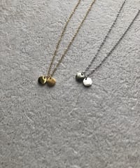 [ネックレス] ダブルオーバル（素材：ステンレス）